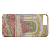 Coques Case-Mate iPhone Couloir dans l'asile par Vincent van Gogh (Dos (Horizontal))
