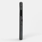 Coques Case-Mate iPhone Coup d'oeil en acrylique noir (Dos/Droite)