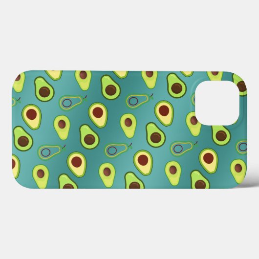 Coques Case-Mate iPhone Coupe Avocado été Vert dégradé Motif (Verso (horizontal))