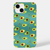 Coques Case-Mate iPhone Coupe Avocado été Vert dégradé Motif (Verso)