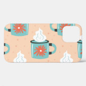 Coques Case-Mate iPhone Coupe bleu clair Motif sans voile. (Verso (horizontal))