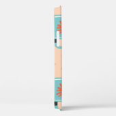 Coques Case-Mate iPhone Coupe bleu clair Motif sans voile. (Verso / Droite)