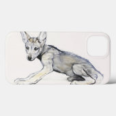 Coques Case-Mate iPhone Coupe de loup d'Arabie pour adolescents 2009 (Verso (horizontal))