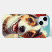 Coques Case-Mate iPhone Coupe Toy Fox Terrier Peinture (Verso (horizontal))