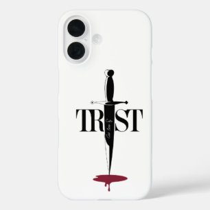 Coques iPhone 16 Coupes de confiance profondes : minimaliste Dagger