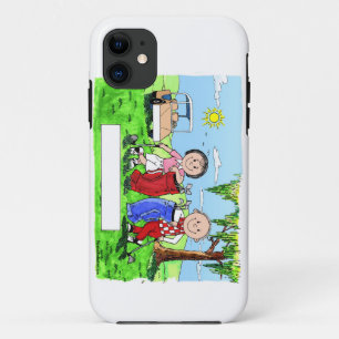 Coque Case-Mate Pour iPhone Couple de golf - Carton personnalisé