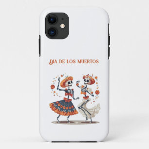 Case-Mate iPhone Case Couple de squelettes dansants personnalisés Día de