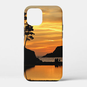 Case-Mate iPhone Case Couple et Pup Orange Beach Sunset California Coast