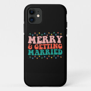 Case-Mate iPhone Case Couple joyeux et marié de Noël Groovy