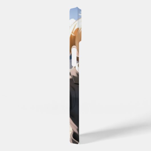 Coques Case-Mate iPhone Couple romantique Anime - Étudiants Selfie Persona (Verso / Droite)