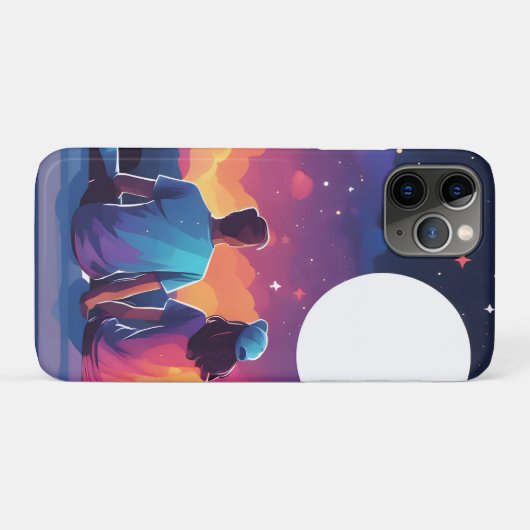 Coques Case-Mate iPhone Couple stargazing (Dos (Horizontal))