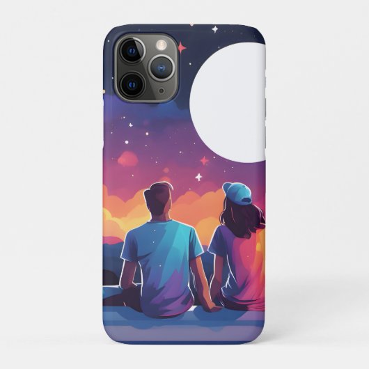Coques Case-Mate iPhone Couple stargazing (Dos)