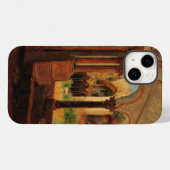 Coques Case-Mate iPhone Cour de monastère abandonné (Verso (horizontal))
