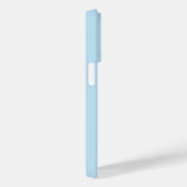 Coques Case-Mate iPhone Courage bleu clair Bible Verset Nom personnalisé S (Verso / Droite)