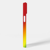 Coques Case-Mate iPhone Courage d'été arc-en-ciel en bandes dégradantes (Verso / Droite)
