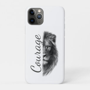 Case-Mate iPhone Case Courage Lion Artistique Minimal-