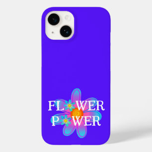 Coque Pour iPhone 14 Courant de fleurs violet