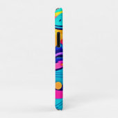 Coques Case-Mate iPhone Courants de couleurs : un flux dynamique de teinte (Dos/Droite)