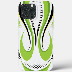 Case-Mate iPhone Case Courbe Abstraite blanche et noire