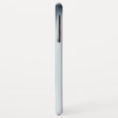 Coques Case-Mate iPhone Courbe Bleue Contemporaine (Dos/Gauche)