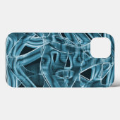 Coques Case-Mate iPhone Courbes de chevauchement comme ruban, relief de né (Verso (horizontal))