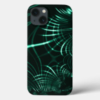 Courbes pointues en mélange vert jungle et néo men