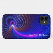 Coques Case-Mate iPhone Courbure de l'espace (Dos (Horizontal))