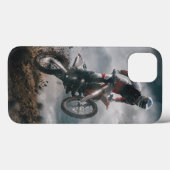 Coques Case-Mate iPhone Coureur de Motocross (Verso (horizontal))