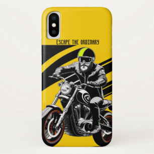Case-Mate iPhone Case Coureur élégant de moto qui accélère