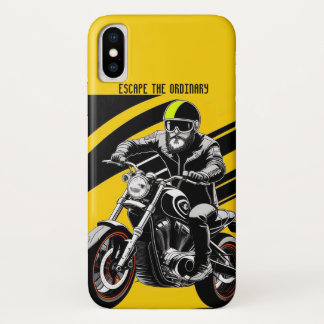 Case-Mate iPhone Case Coureur élégant de moto qui accélère