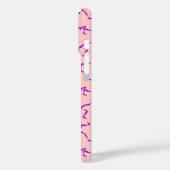 Coques Case-Mate iPhone Coureurs violets (Verso / Gauche)