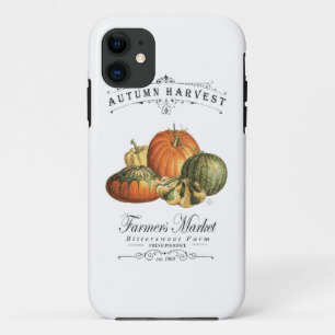 Coque Case-Mate Pour iPhone courges et citrouille vintages modernes de chute