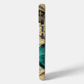 Coques Case-Mate iPhone couronne art botanique français papillon hydrangée (Verso / Gauche)