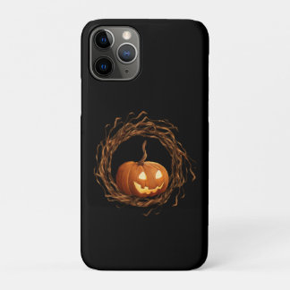Case-Mate iPhone Case Couronne de brindilles rustique avec citrouille de