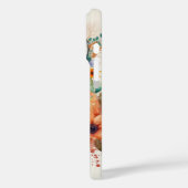 Coques Case-Mate iPhone Couronne de fleurs de renard aquarelle (Verso / Gauche)