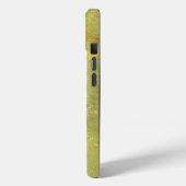 Coques Case-Mate iPhone Couronne de grille de luxe lime verte abeille doré (Verso / Gauche)