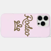 Coques Case-Mate iPhone Couronne de Tiara Princesse de Rodéo Occidental (Verso (horizontal))