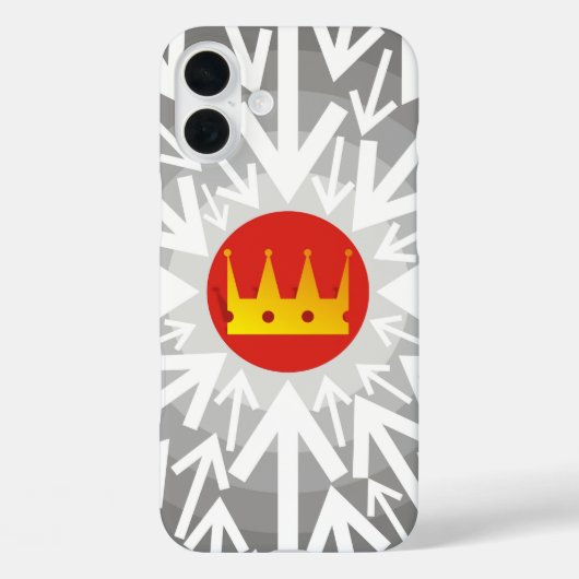 Coques Case-Mate iPhone Couronne dorée (Verso)