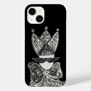 Coque Pour iPhone 14 Couronne noire, arc et lunettes de soleil