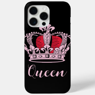 Coque iPhone 15 Pro Max Couronne Queen personnalisable