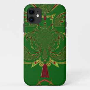 Coque iPhone 11 Couronne verte