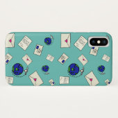 Coques Case-Mate iPhone Courrier autour du monde (Dos (Horizontal))