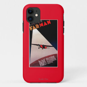 Coque iPhone 11 Courrier de promo de monoplan de Farman 300 de