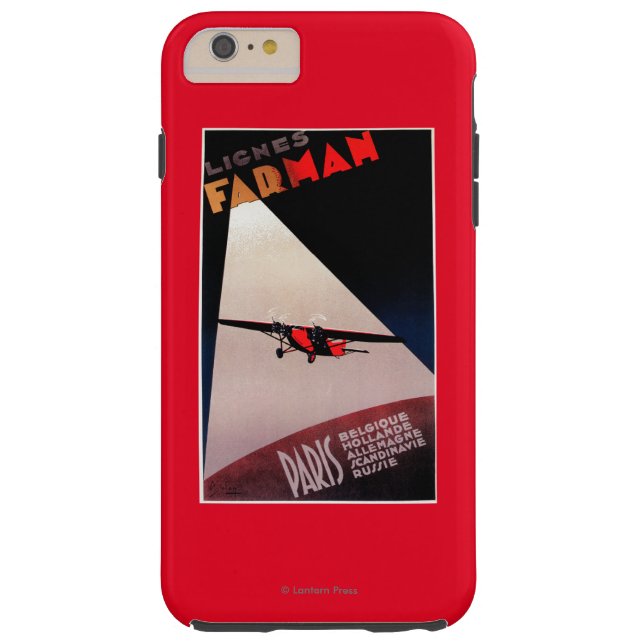 Coques Case-Mate iPhone Courrier de promo de monoplan de Farman 300 de (Dos)