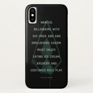 Case-Mate iPhone Case Courrier Recherché de parodie verte de flèche de