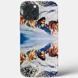 Case-Mate iPhone Case Course de traîneau vintage Alaska eskimo Malamute