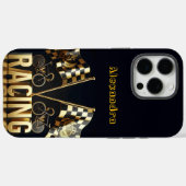 Coques Case-Mate iPhone Course de vélo excitante avec des drapeaux embléma (Verso (horizontal))