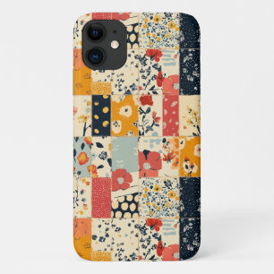 Case-Mate iPhone Case Courtepoint Patchwork Floral Vibrant aux Tons Chau