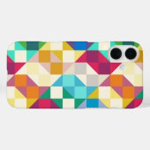 Coques Case-Mate iPhone courtepointe moderne dopamine (Verso (horizontal))