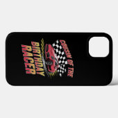Coques Case-Mate iPhone Cousin De L'Anniversaire Racer Racer Family Party (Verso (horizontal))